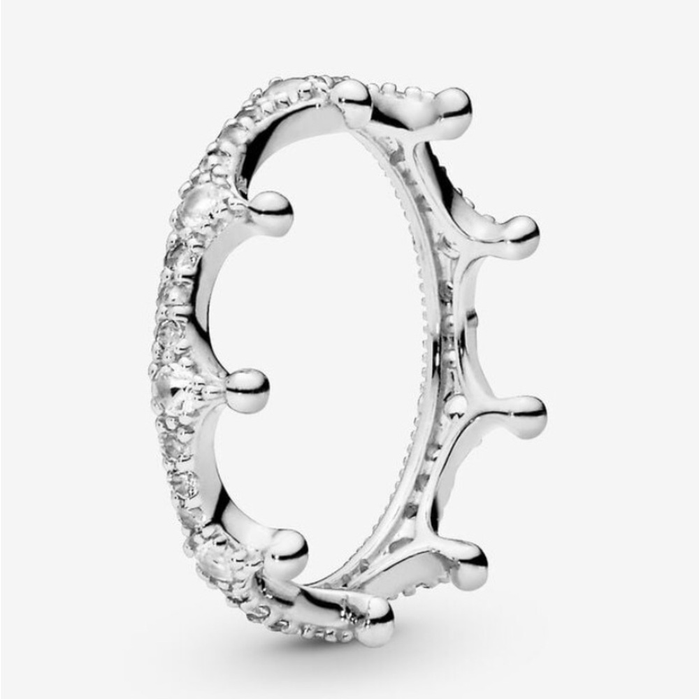 Brand New Pandora Sterling Silver Crown Ring